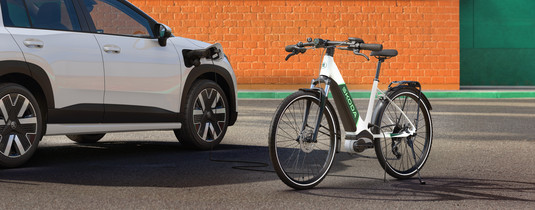 Škoda Epiq podczas ładowania dwukierunkowego